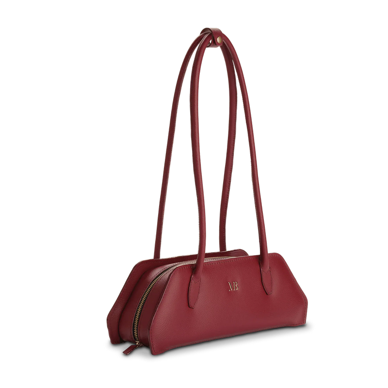 Melina Bucher Tessa Vegan Leather Shoulder Bag | Cherry Cherry