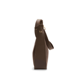 Immaculate Vegan - Melina Bucher Loulou Vegan Suede Shoulder Bag | Coffee Coffee