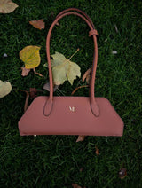 Immaculate Vegan - Melina Bucher Tessa Vegan Leather Shoulder Bag | Cognac Cognac