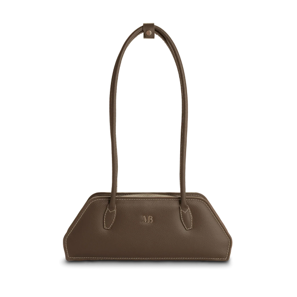 Melina Bucher Tessa Vegan Leather Shoulder Bag | Espresso Espresso