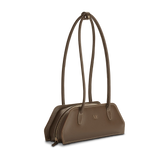 Immaculate Vegan - Melina Bucher Tessa Vegan Leather Shoulder Bag | Espresso Espresso