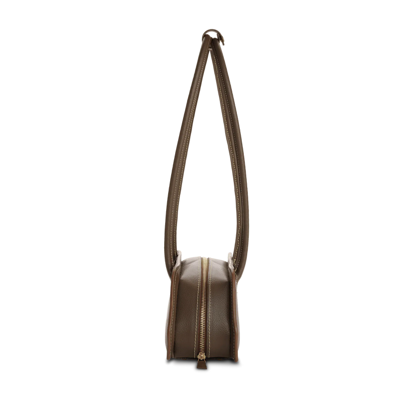 Melina Bucher Tessa Vegan Leather Shoulder Bag | Espresso Espresso