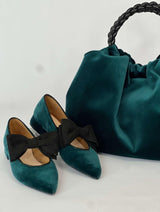 Immaculate Vegan - Momoc-spain Combo Lucrecia green velvet