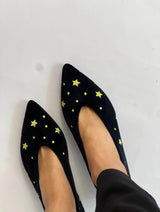 Immaculate Vegan - Momoc-spain Bailarinas Estrellitas Azul Firmamento