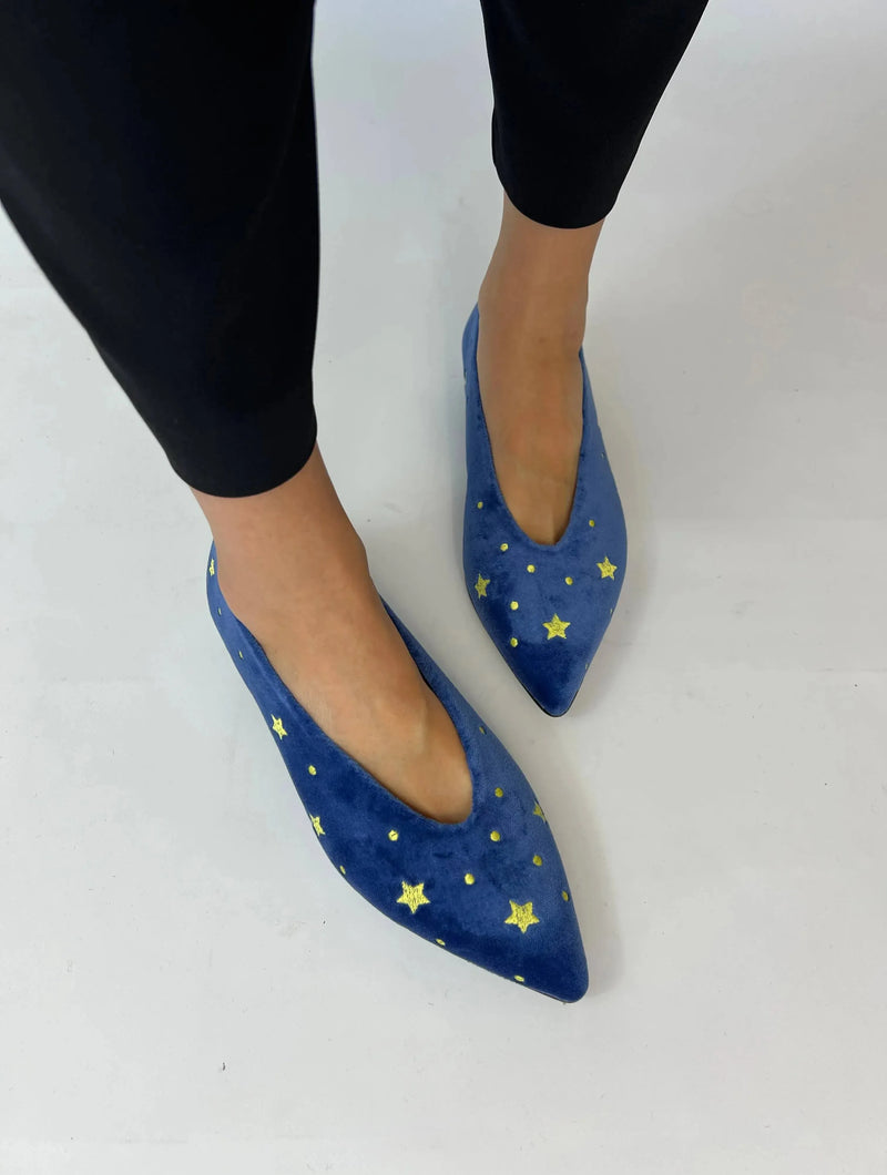 Momoc-spain Bailarinas Estrellitas Azul Cielo