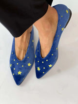 Immaculate Vegan - Momoc-spain Bailarinas Estrellitas Azul Cielo