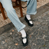 Immaculate Vegan - Zeta Shoes Douro noir - blanc