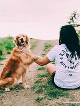 Immaculate Vegan - Plant Faced Clothing Kale 'Em With Kindness - White T-Shirt