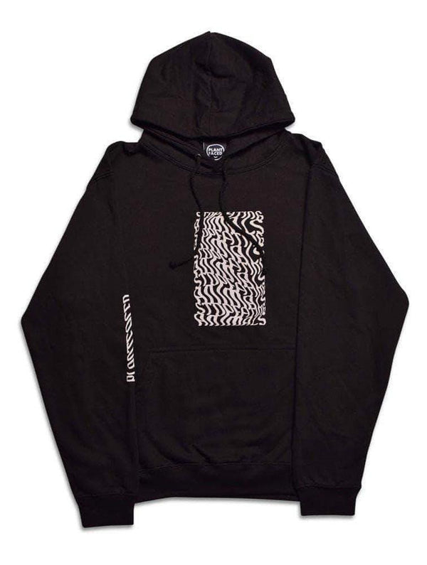 Plant Faced Clothing Illusions Hoodie - Stop Eating Animals - Black S