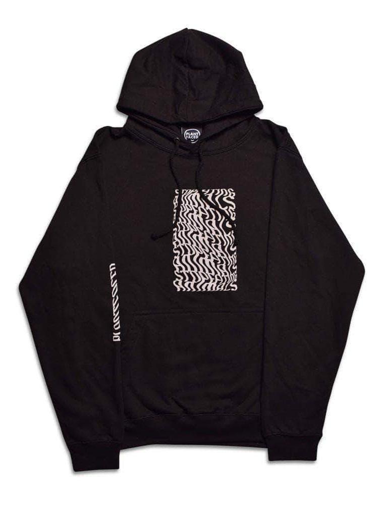 Plant Faced Clothing Illusions Hoodie - Stop Eating Animals - Black S