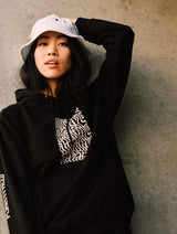 Immaculate Vegan - Plant Faced Clothing Illusions Hoodie - Stop Eating Animals - Black