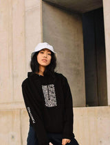 Immaculate Vegan - Plant Faced Clothing Illusions Hoodie - Stop Eating Animals - Black