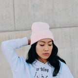 Immaculate Vegan - PLANTFACED CLOTHING Plant Faced Beanie - Candy Pink