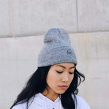 Immaculate Vegan - PLANTFACED CLOTHING Plant Faced Beanie - Marle Grey