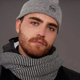 Immaculate Vegan - PLANTFACED CLOTHING Plant Faced Beanie - Marle Grey