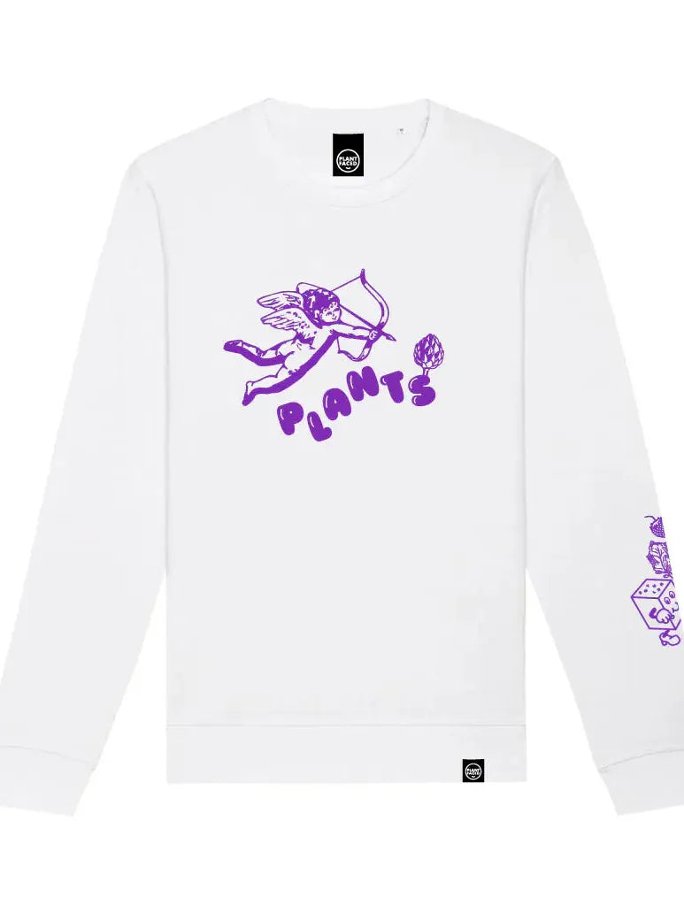 Plant Faced Clothing Heavenly Sweater - White