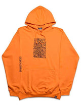 Immaculate Vegan - Plant Faced Clothing Illusions Hoodie - Stop Eating Animals - Alarm Orange S