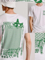 Immaculate Vegan - Plant Faced Clothing Make The Connection Double Tee - White