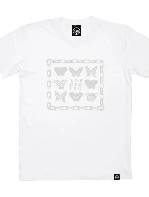 Plant Faced Clothing Connected - White T-Shirt
