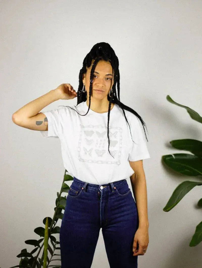 Plant Faced Clothing Connected - White T-Shirt