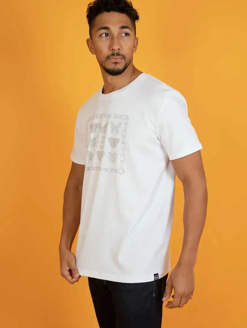Plant Faced Clothing Connected - White T-Shirt