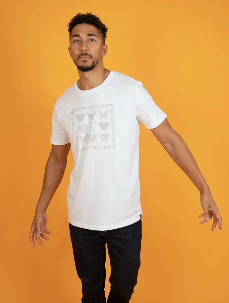 Plant Faced Clothing Connected - White T-Shirt