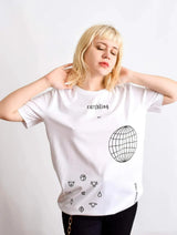 Immaculate Vegan - Plant Faced Clothing Earthling Tee - White