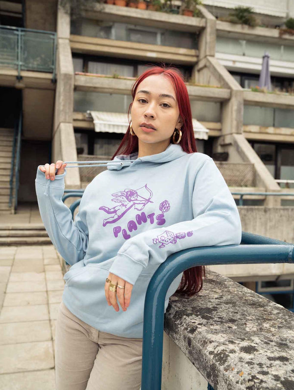 Plant Faced Clothing Heavenly Hoodie - Sky Blue