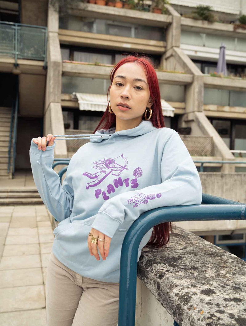 Plant Faced Clothing Heavenly Hoodie - Sky Blue
