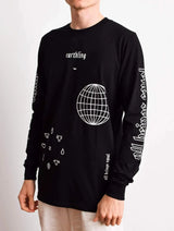 Immaculate Vegan - Plant Faced Clothing Earthling Long Sleeve - Black