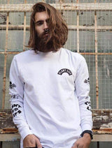 Immaculate Vegan - Plant Faced Clothing Plant Life Long Sleeve - White