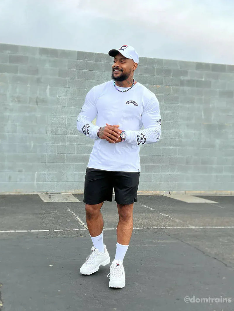 Plant Faced Clothing Plant Life Long Sleeve - White