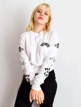 Immaculate Vegan - Plant Faced Clothing Plant Life Long Sleeve - White