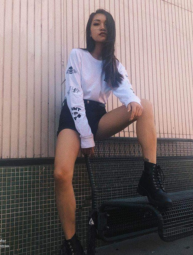 Plant Faced Clothing Plant Life Long Sleeve - White