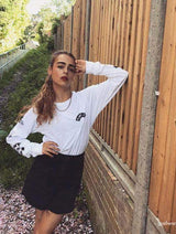 Immaculate Vegan - Plant Faced Clothing Plant Life Long Sleeve - White