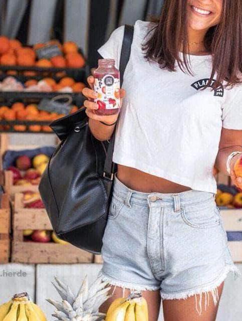 Plant Faced Clothing Plant Life Classic - White Crop Top