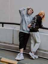 Immaculate Vegan - Plant Faced Clothing Plant Based Kanji Hoodie - Grey - Unisex