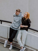 Immaculate Vegan - Plant Faced Clothing Plant Based Kanji Hoodie - Grey - Unisex