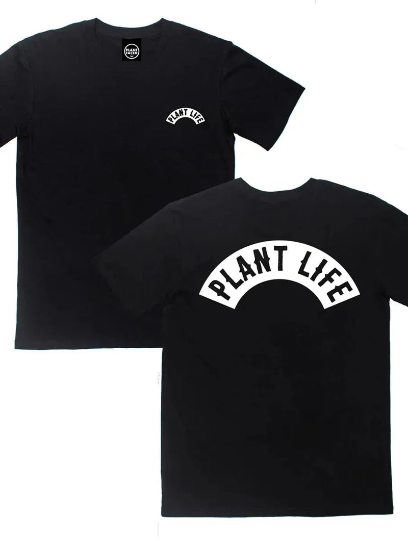 Plant Faced Clothing Plant Life Classic - Black T-Shirt