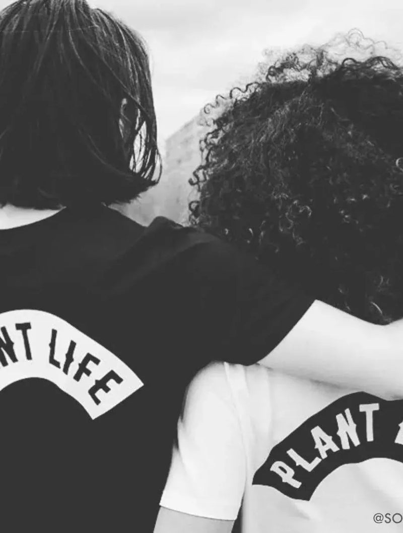 Plant Faced Clothing Plant Life Classic - Black T-Shirt