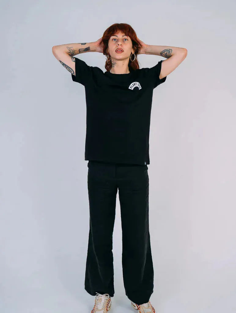 Plant Faced Clothing Plant Life Classic - Black T-Shirt