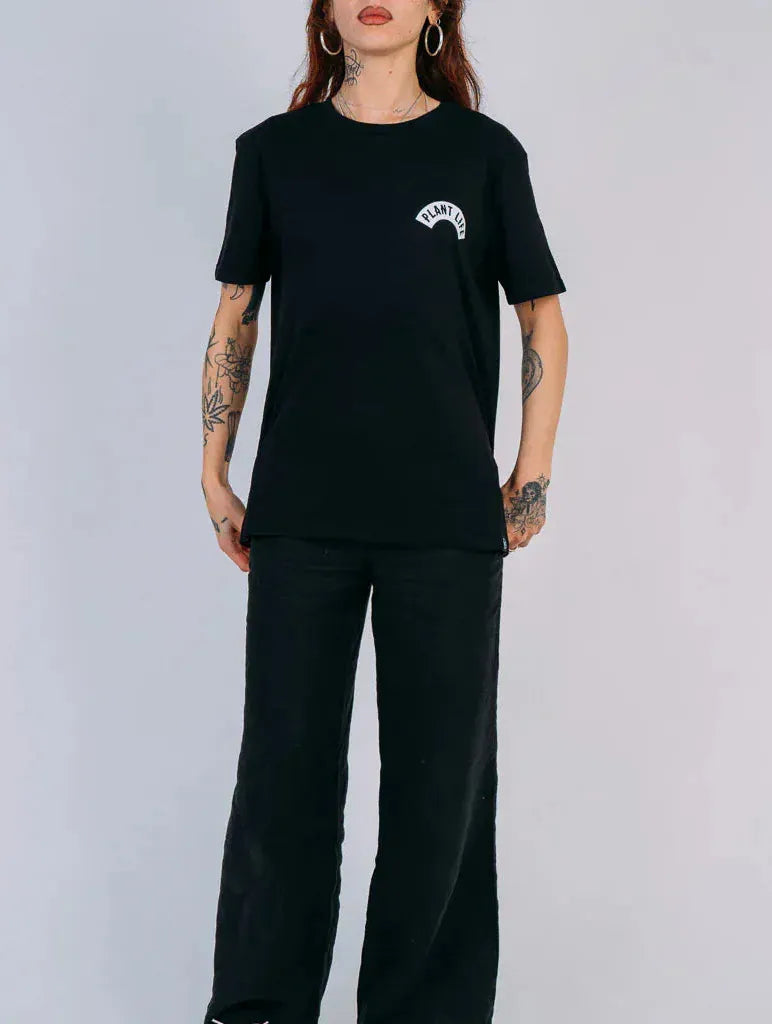 Plant Faced Clothing Plant Life Classic - Black T-Shirt