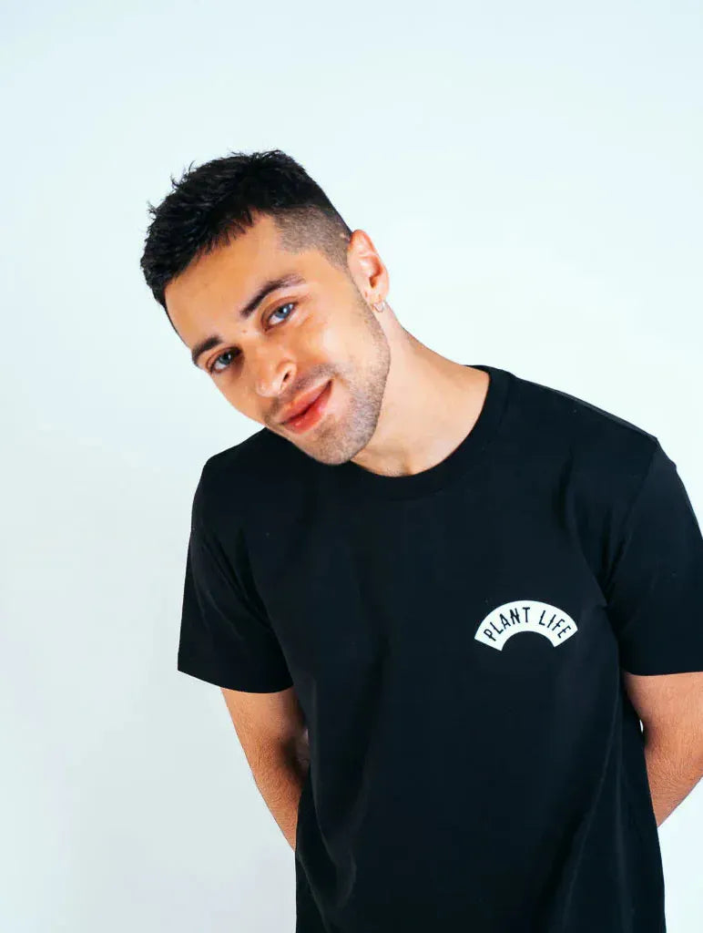 Plant Faced Clothing Plant Life Classic - Black T-Shirt