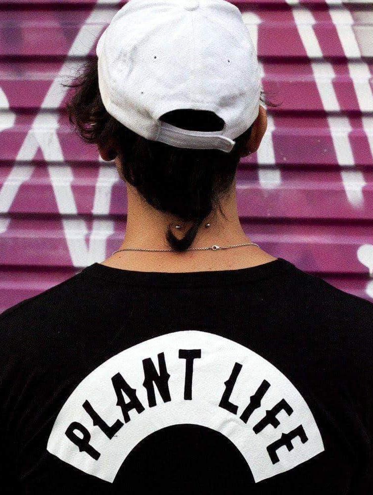 Plant Faced Clothing Plant Life Classic - Black T-Shirt