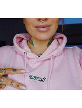Immaculate Vegan - Plant Faced Clothing Eat Plants Hoodie - Bubblegum Pink
