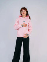 Immaculate Vegan - Plant Faced Clothing Eat Plants Hoodie - Bubblegum Pink