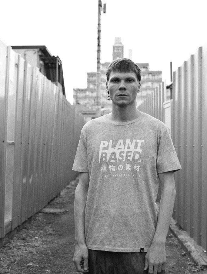 Plant Faced Clothing Plant Based Kanji Tee - Heather Grey T-Shirt