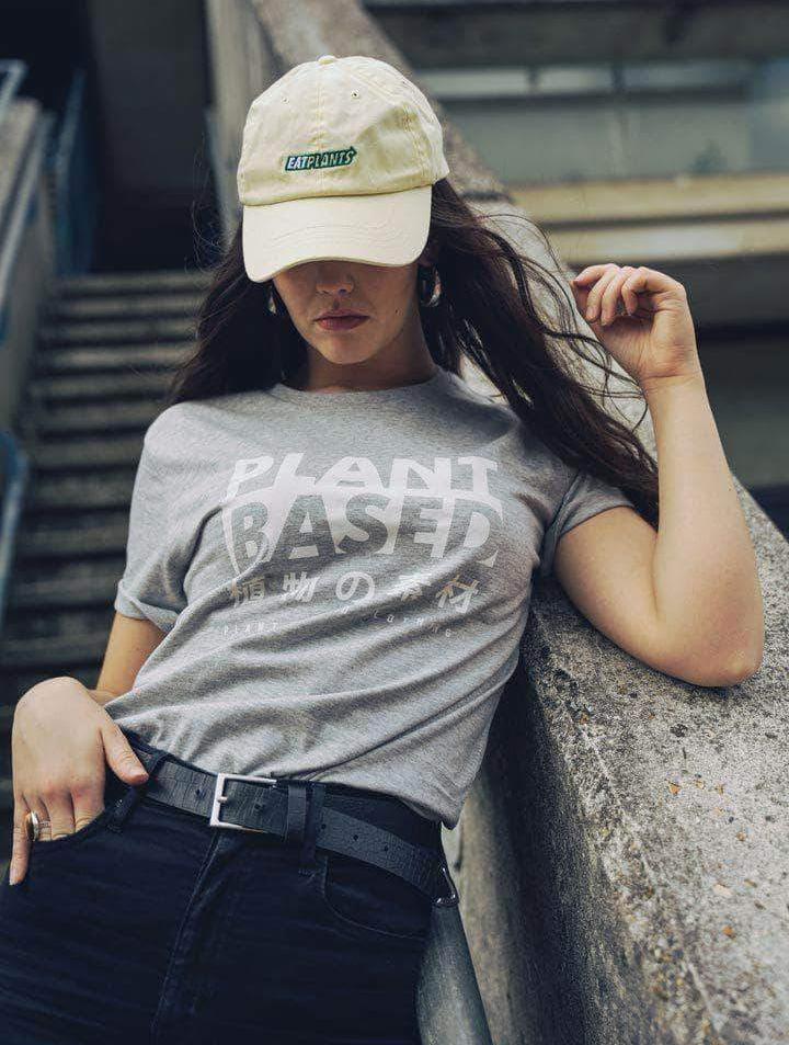 Plant Faced Clothing Plant Based Kanji Tee - Heather Grey T-Shirt