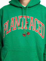Immaculate Vegan - Plant Faced Clothing Cherry Hoodie - Broccoli Green - ORGANIC X RECYCLED