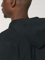 Immaculate Vegan - Plant Faced Clothing The Classics Hoodie - Embroidered Logo - Black - ORGANIC X RECYCLED